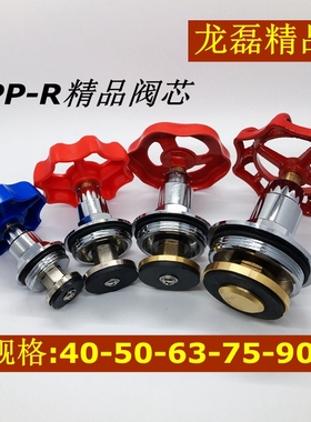 PPR升降卡簧式25截止阀阀芯 精品纯铜芯 4分水阀门开关阀芯dn20