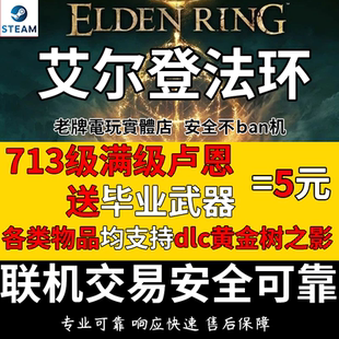 PS5 PS4 steam 艾尔登法环刷卢恩装备武器魂黄金树之影老头环PC