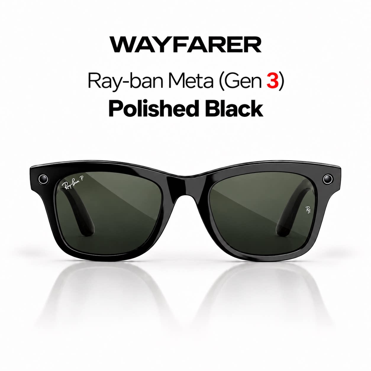 2026新款美国雷朋RayBan Meta Gen3第三代Wayfarer AI智能眼镜