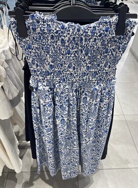 H家系 全新不退换1346809新品女士 碎花吊带连衣裙