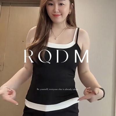 假两件背心修身显瘦无袖打底衫女