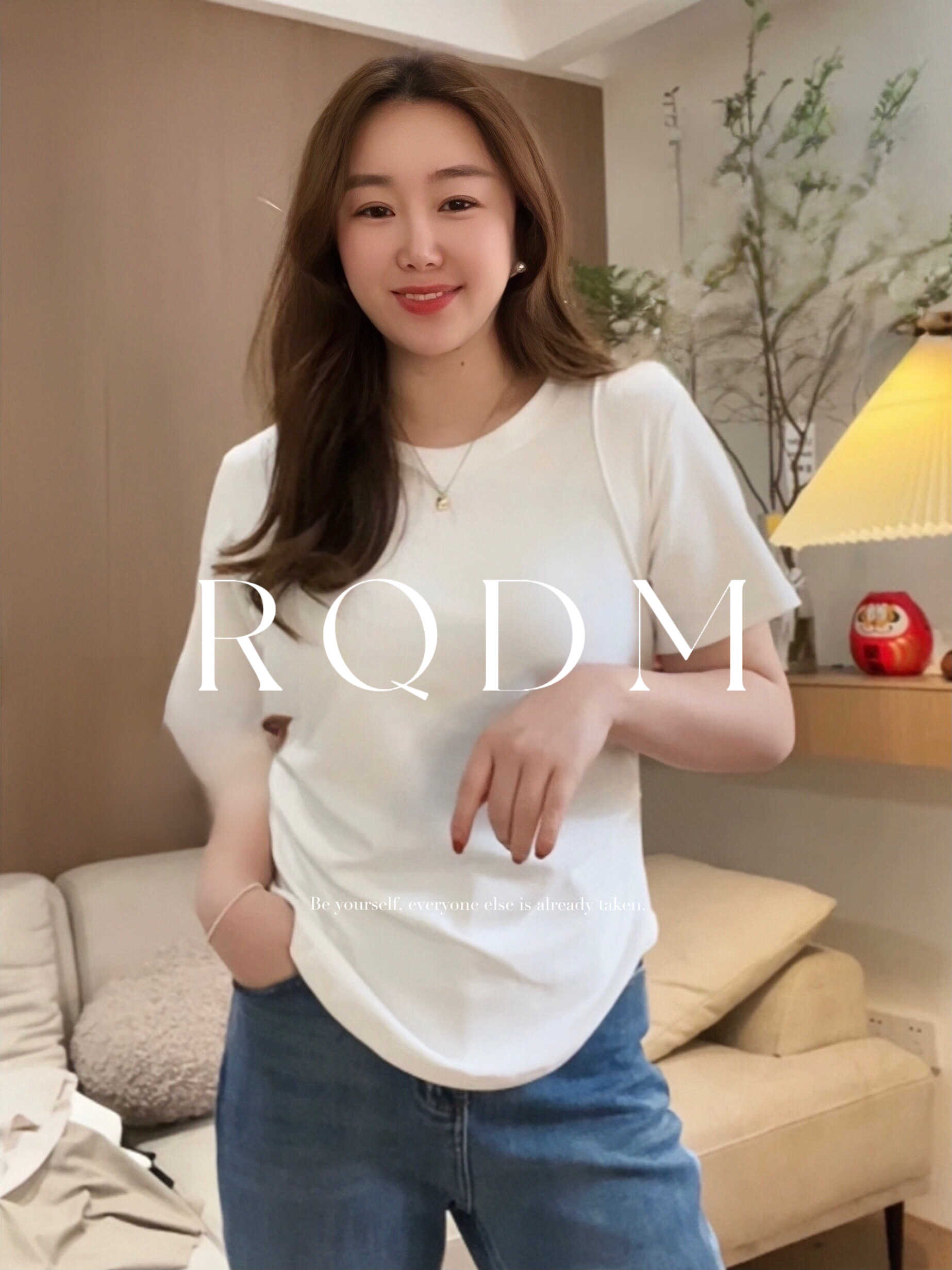 设计感小众正肩短袖t恤女小众