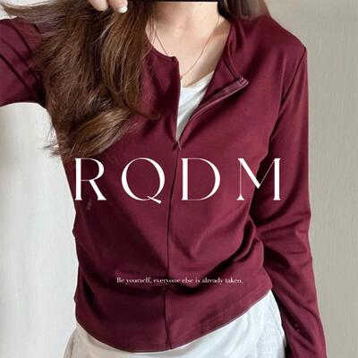 假两件不规则长袖打底衫女秋冬