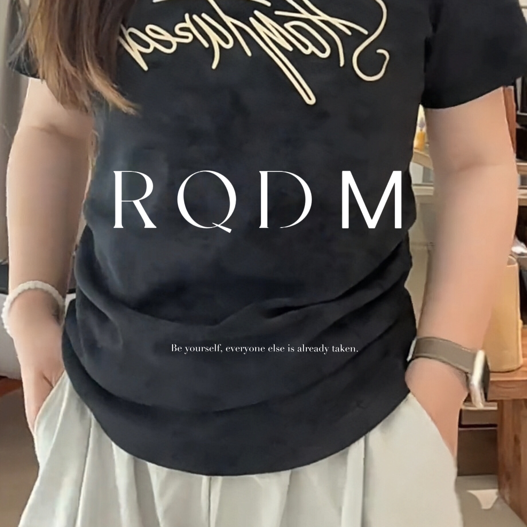 扎染双收腰显瘦圆领正肩短袖T恤