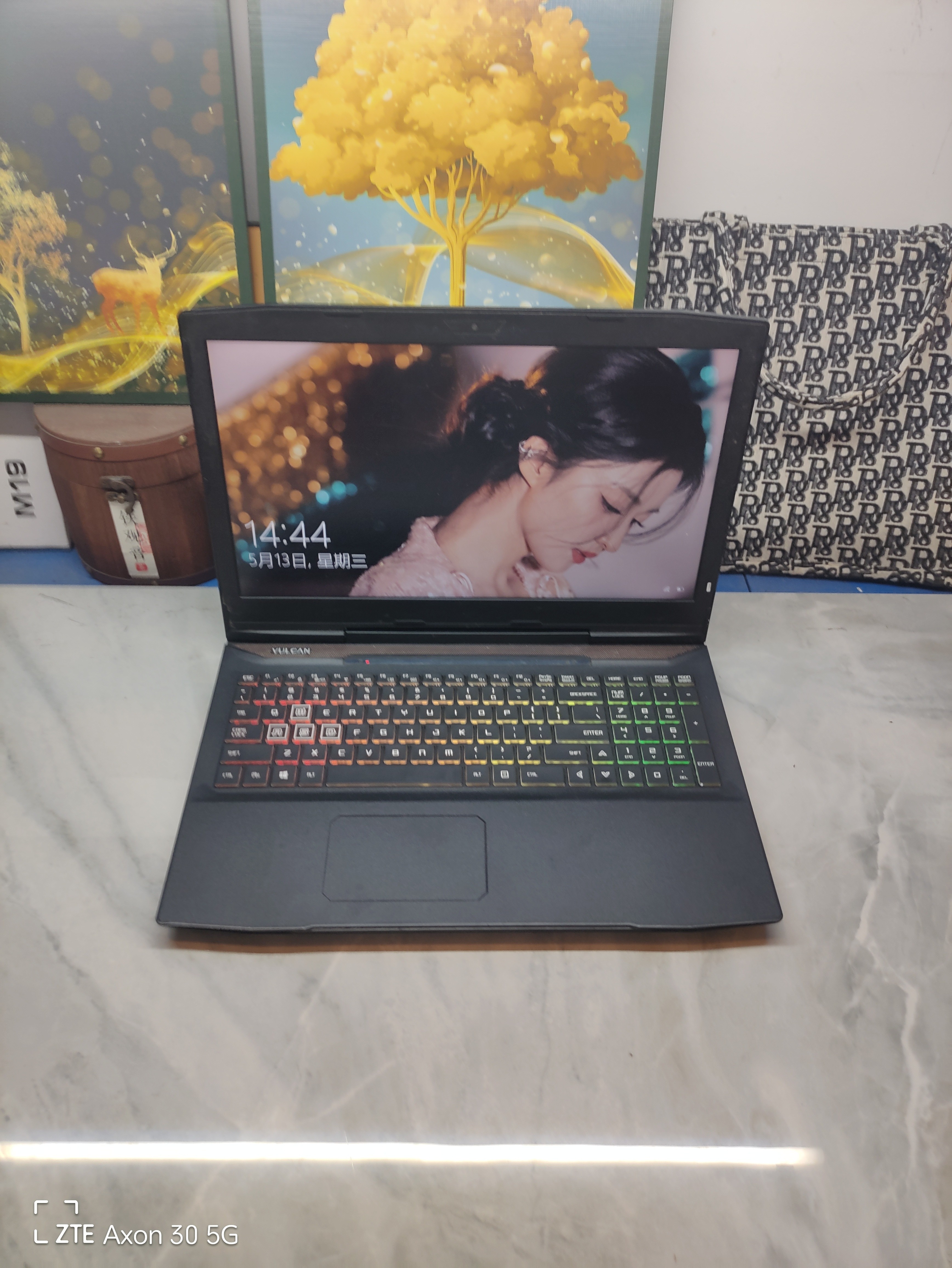 二手火影地狱火X6游戏本 15.5寸大屏 i7六核GTX1060 6G独显