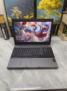 戴尔移动工作站笔记本电脑 m4800 16g内存2G独显英雄联盟多开