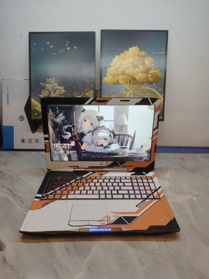 机械师F117游戏本 i7-7700HQ四核 16G内存 打瓦 GTX1050Ti 4G独显