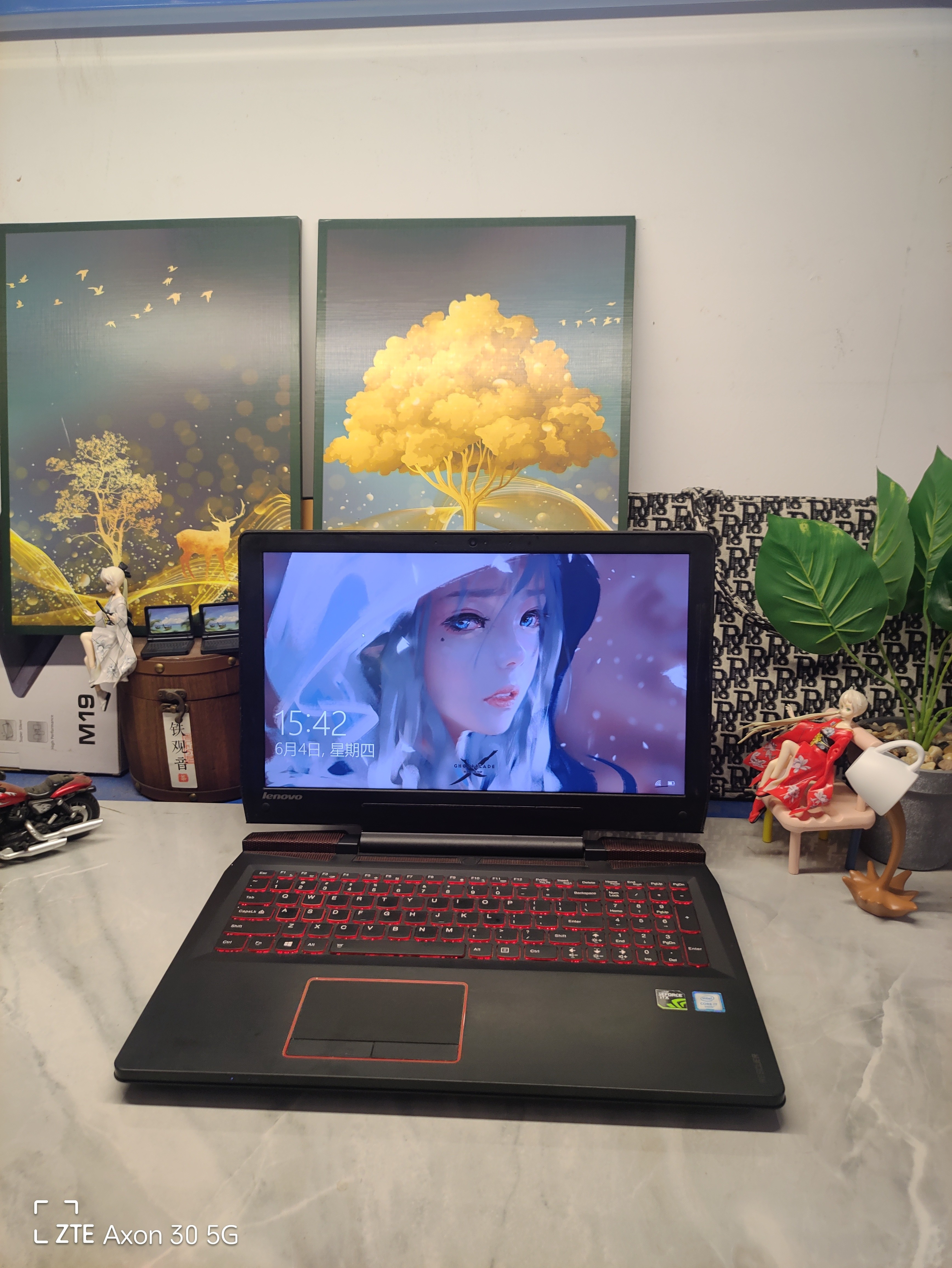 二手联想拯救者15ISK游戏本 15.5寸大屏 i7四核GTX960M 4G独显