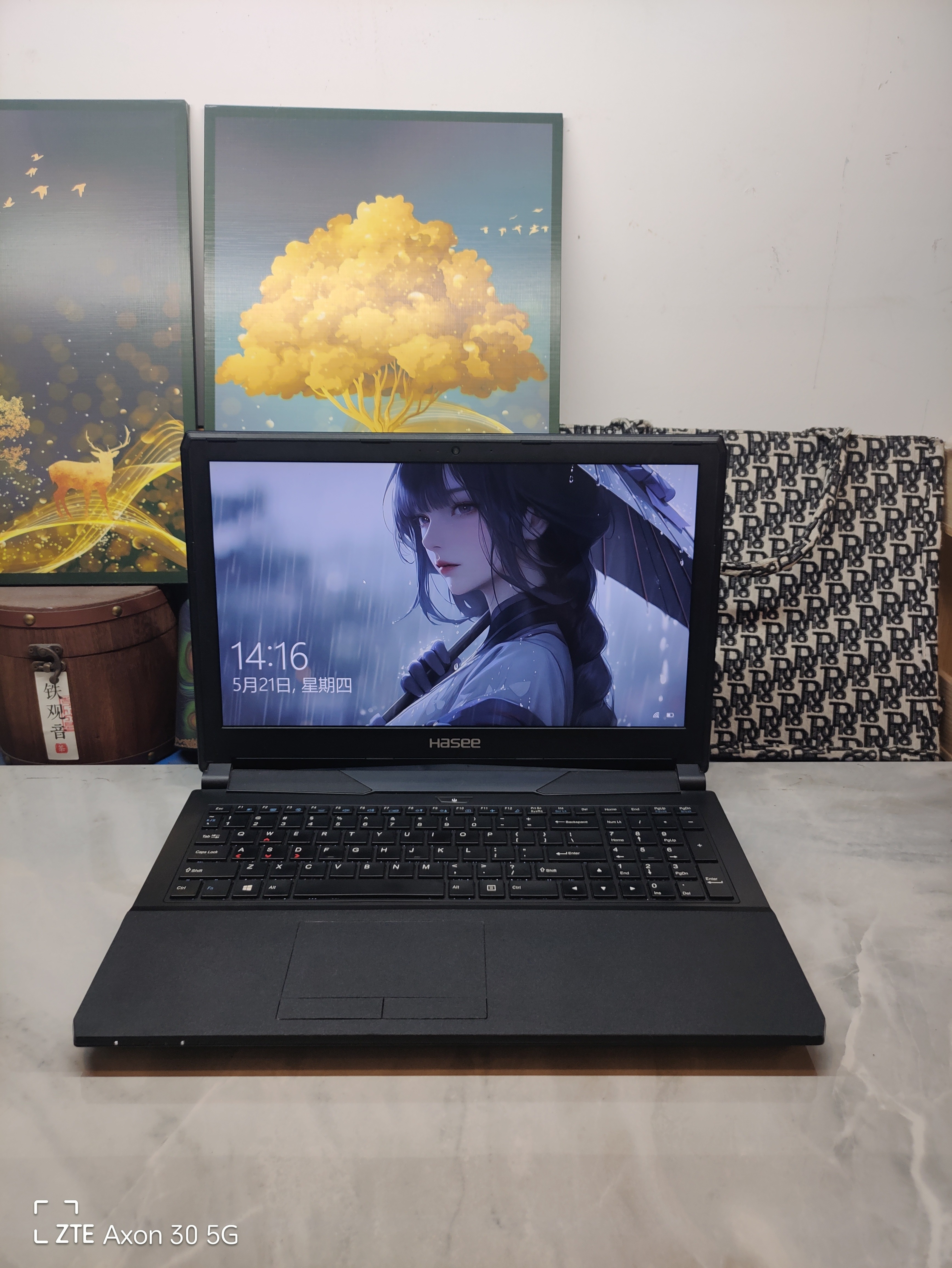 二手神舟CN15S游戏本 15.5寸大屏 i7四核GTX960M 2G独显