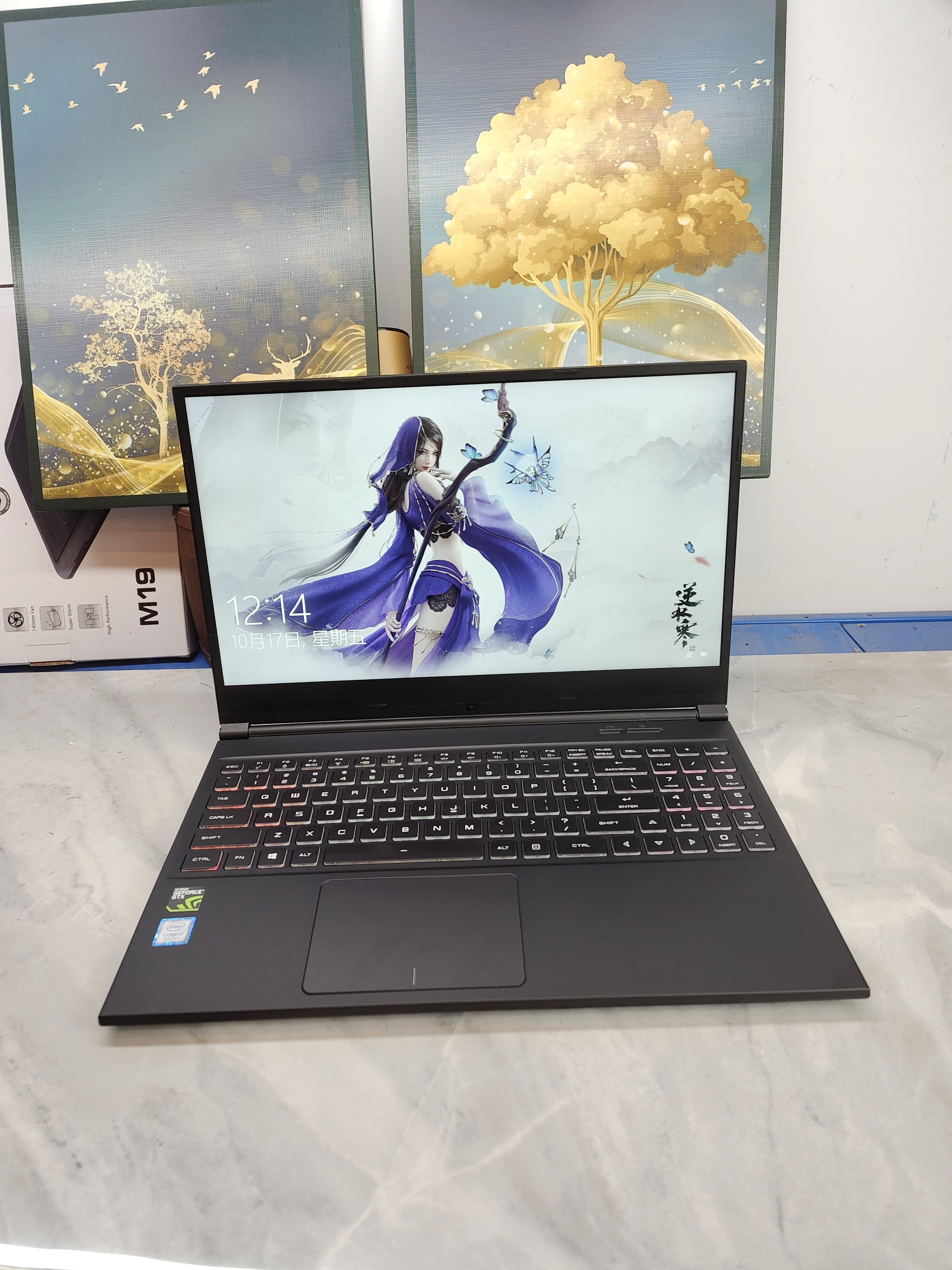 二手神舟战神游戏本 8代i7六核6G独显绝地求生apex守望先锋 LOL