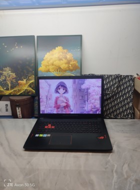 二手华硕GL702VM飞行堡垒游戏本 17.3寸屏 i7四核GTX1060 6G独显