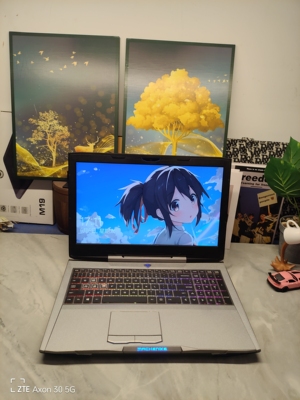 二手机械师F117-F游戏本 15.5寸大屏 i7四核GTX1050Ti 4G独显