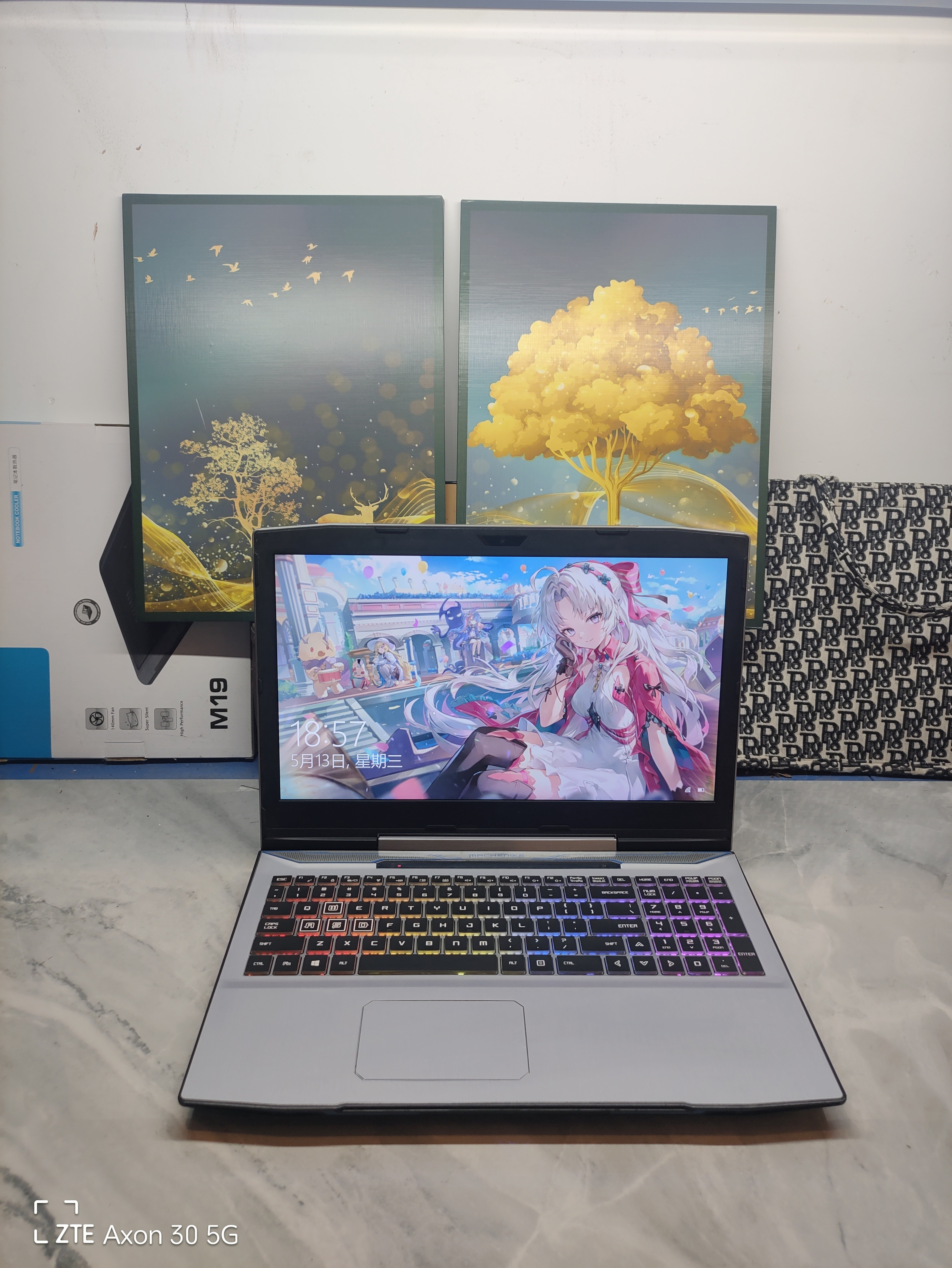 二手机械师T90游戏本 15.5寸144hz大屏 8代i7六核GTX1060 6G独显