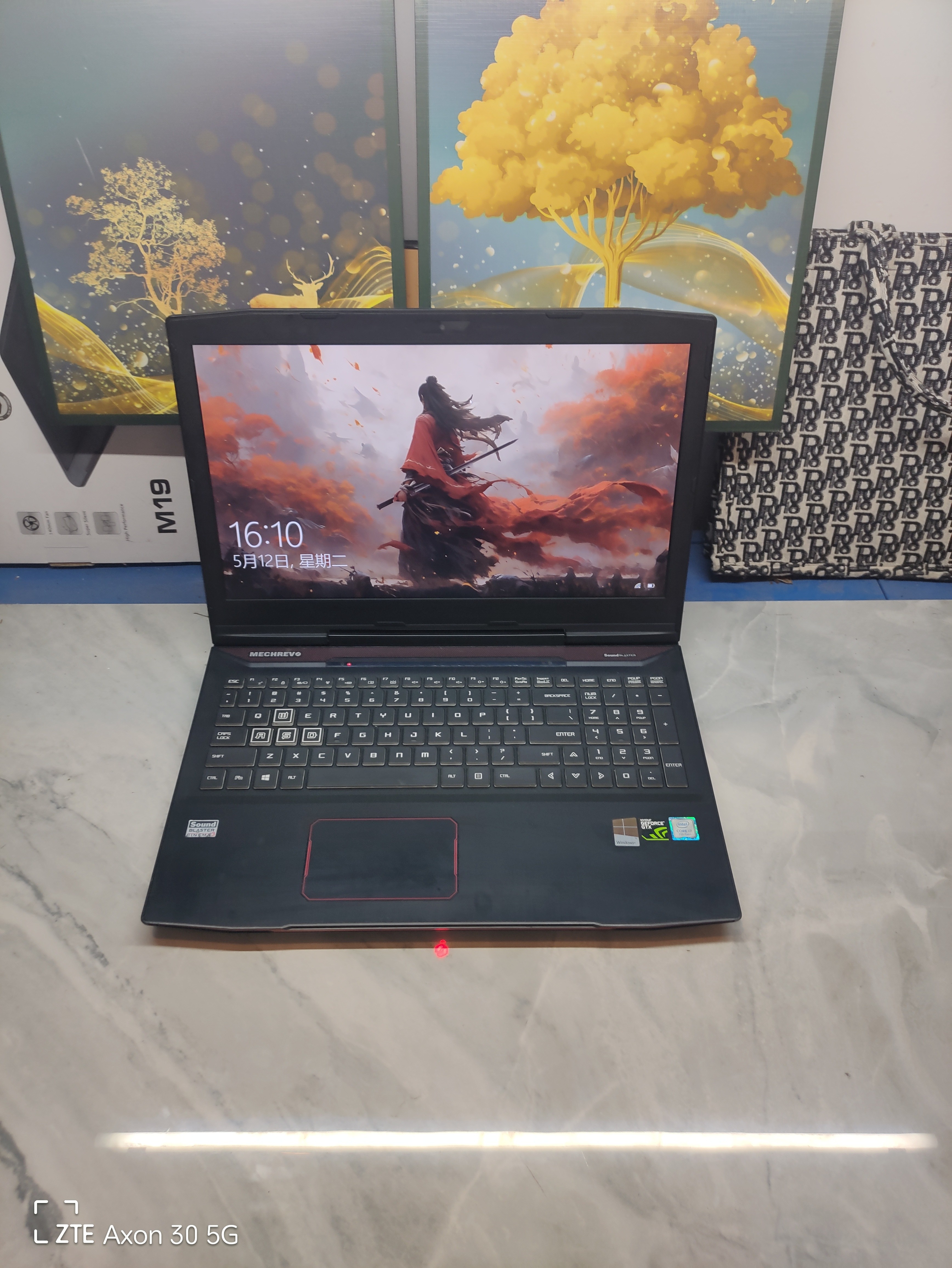 二手机械革命X1游戏本 15.5寸大屏7代 i7四核GTX1050Ti 4G独显