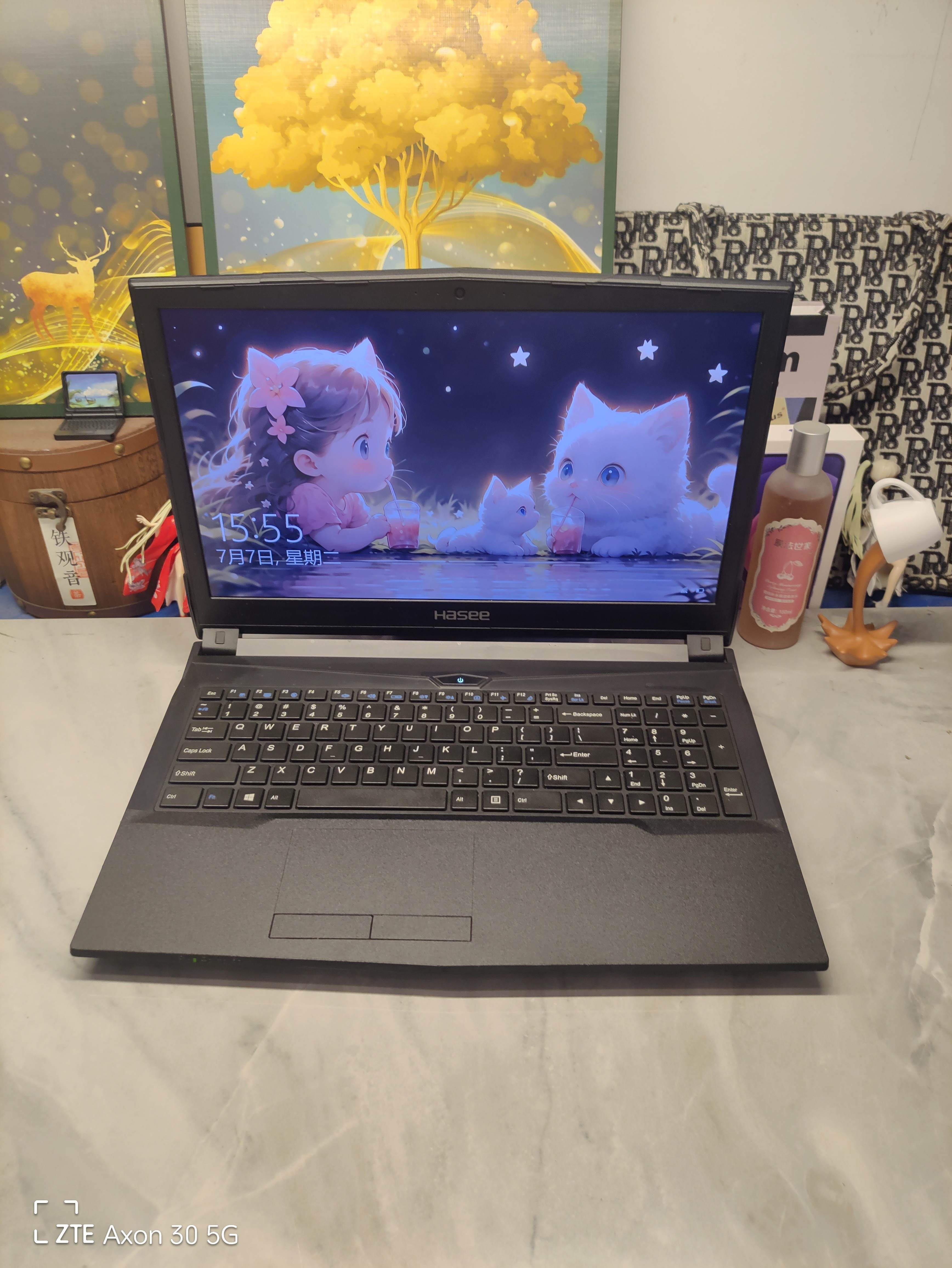 二手神舟N8xxEP6游戏本 15.5寸大屏 i7六核GTX1060 6G独显图片