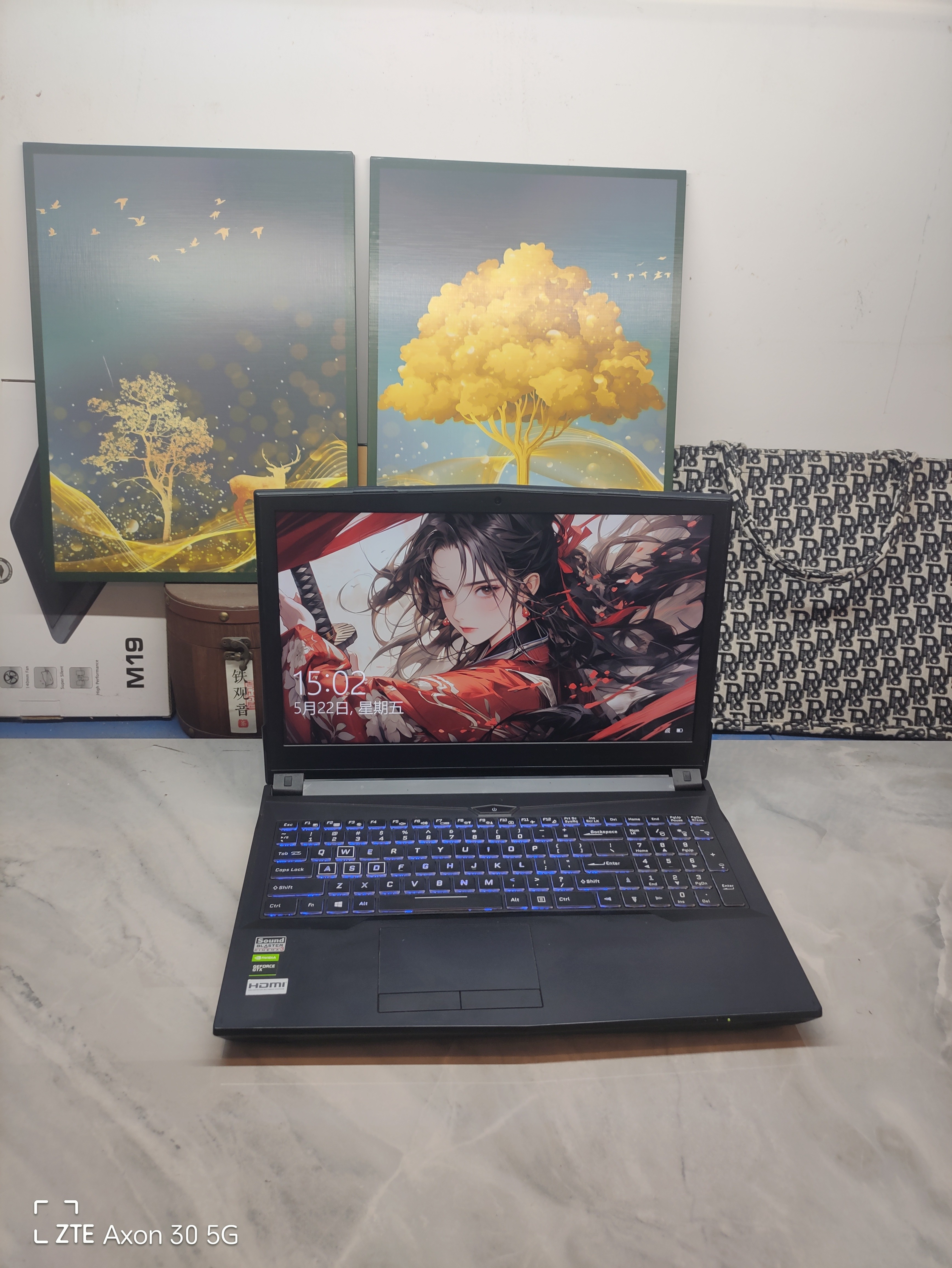 二手 炫龙游戏本 15.5寸大屏 8代i5六核GTX1060 6G独显图片