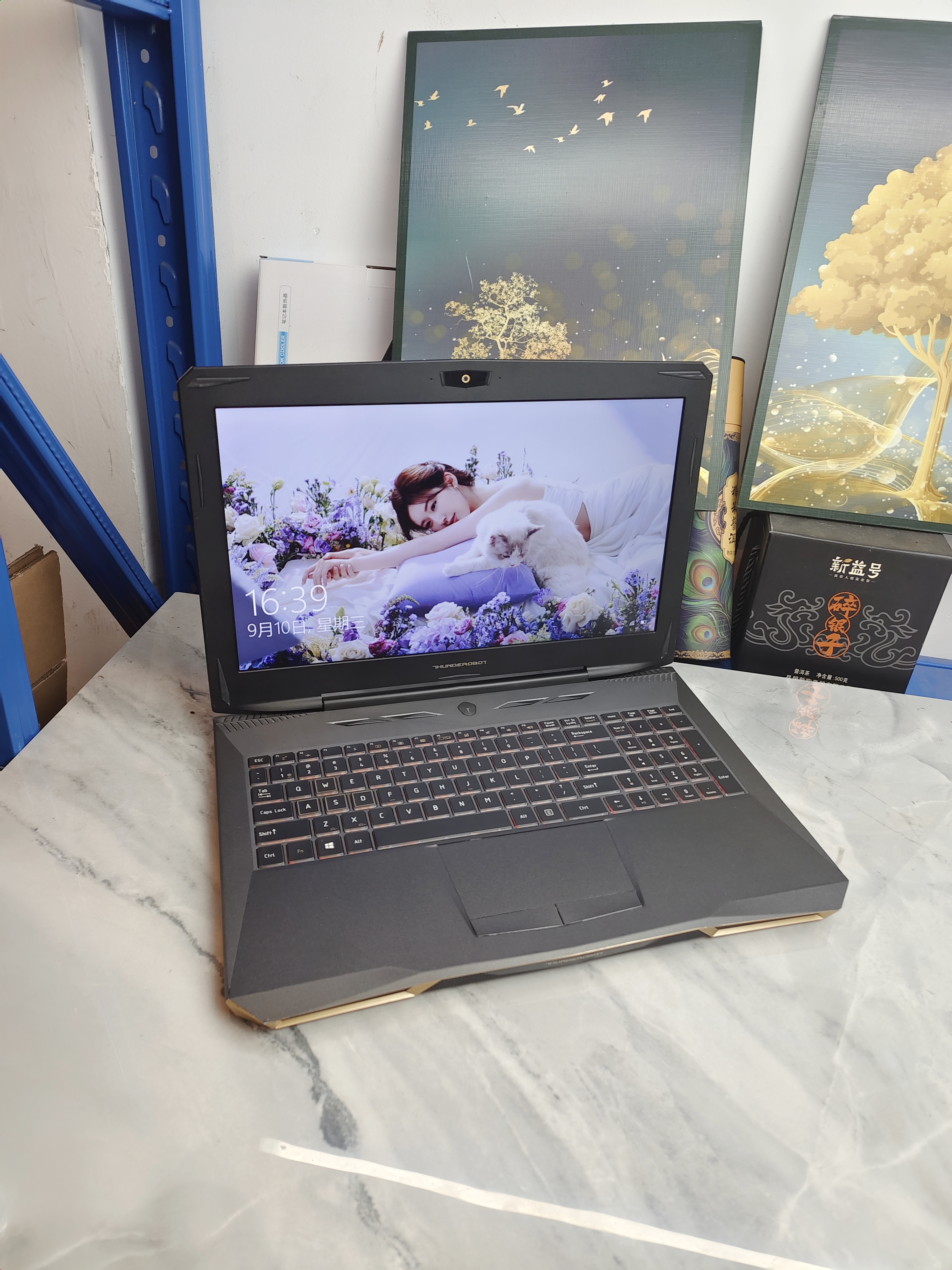 雷神游戏本笔记本电脑酷睿i7四核16G内存GTX 1060 6G独显打瓦LOL