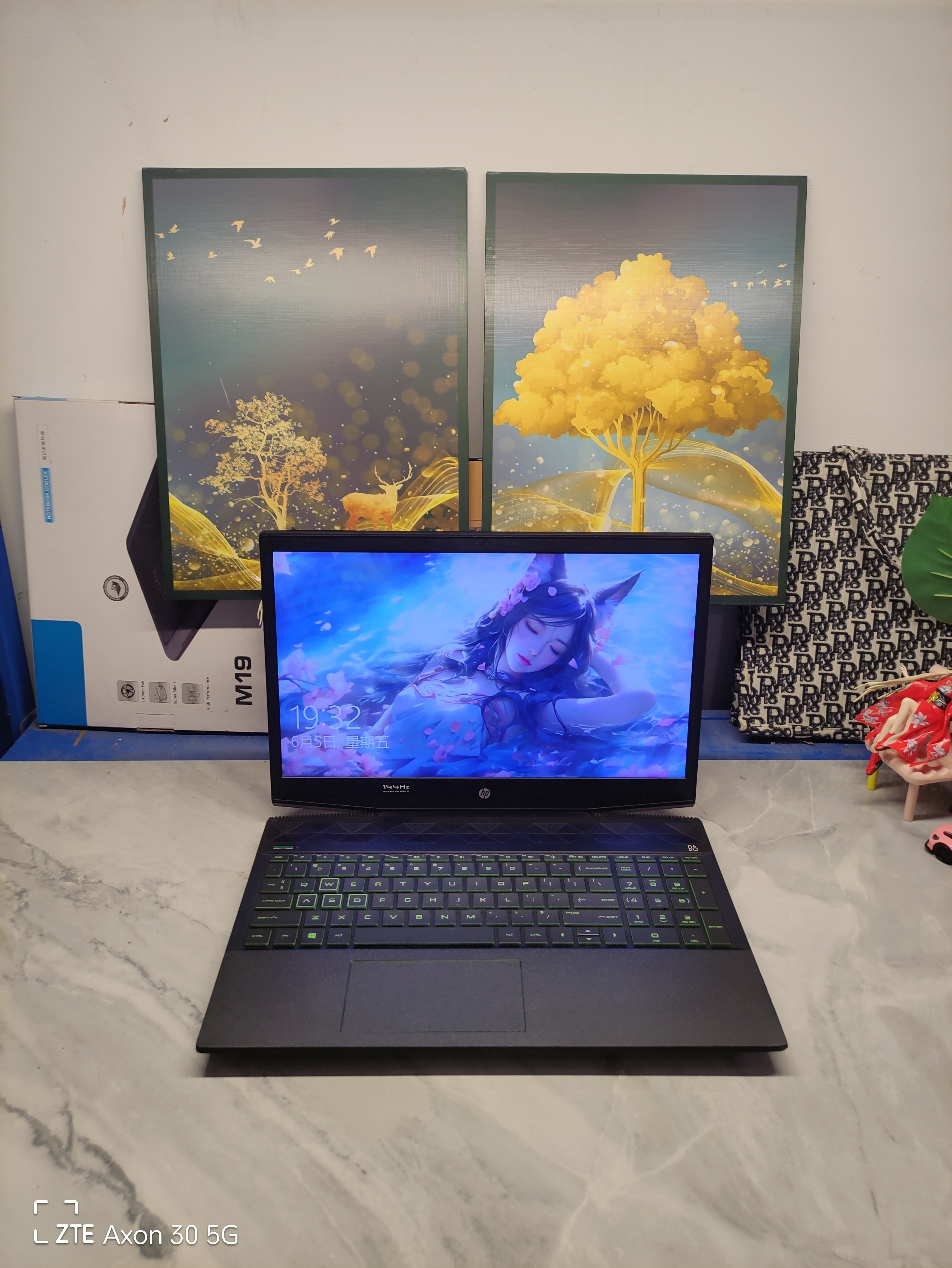 二手惠普光影精灵144hz游戏本 8代i5八代四核GTX1050Ti 4G独显