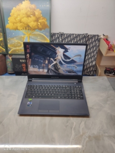 二手机械师T58-V游戏本 15.5寸大屏 i7六核GTX1650 4G独显