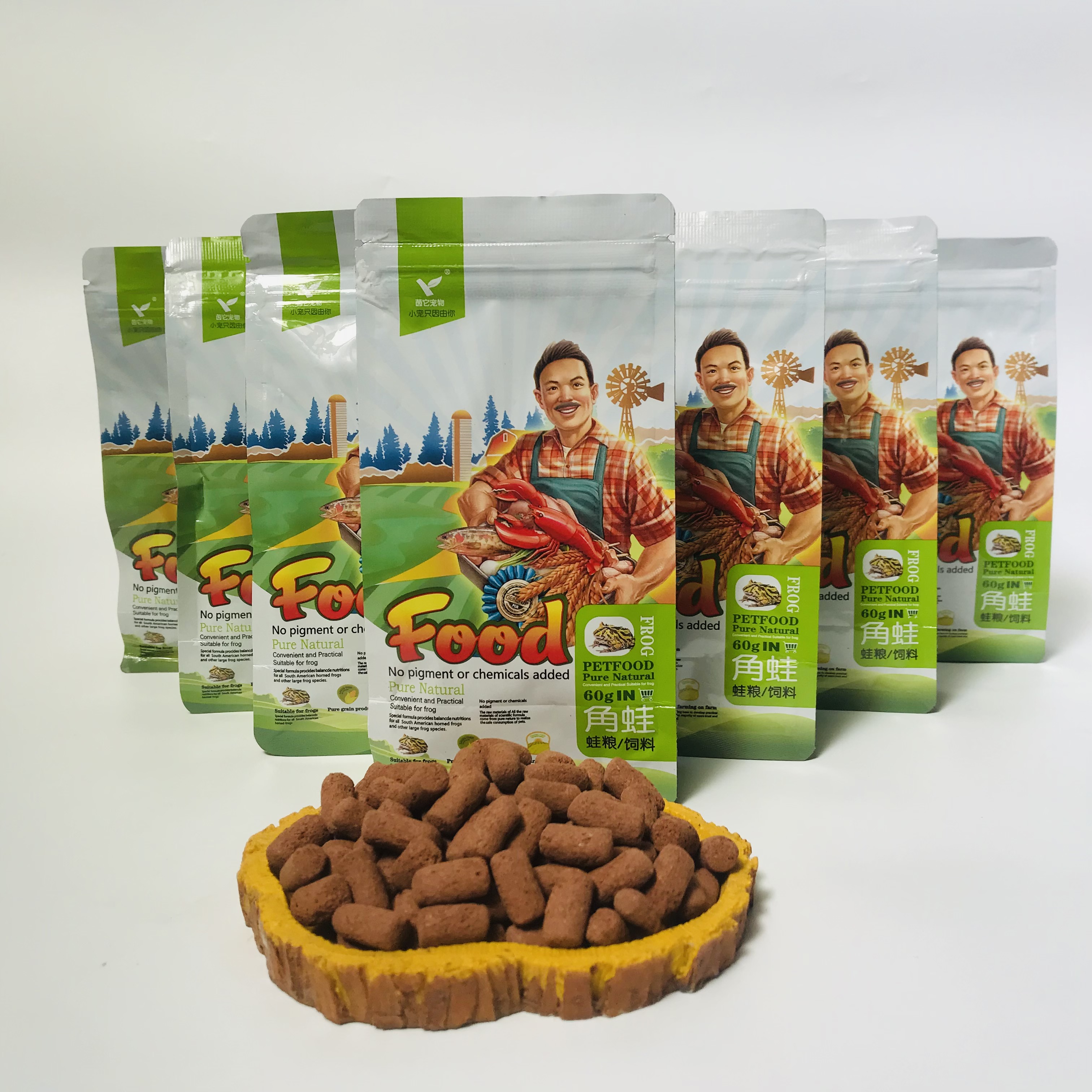 宠物蛙零食蛙粮角蛙粮
