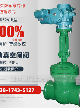 电动真空闸阀 电动隔离水封法兰焊接式闸阀DS/NKZ941H/NKZ961H