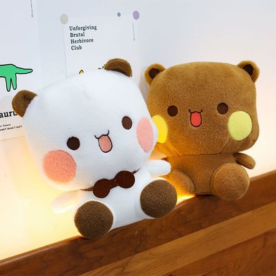 超萌一二布布玩偶公仔情侣款毛绒玩具女生睡觉抱枕圣诞节生日礼物