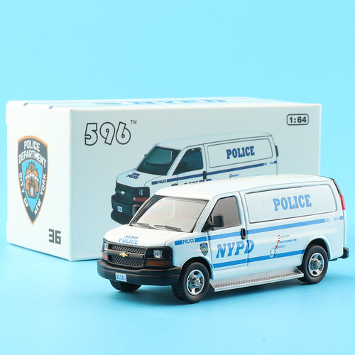 596模型164纽约警车仿真合金