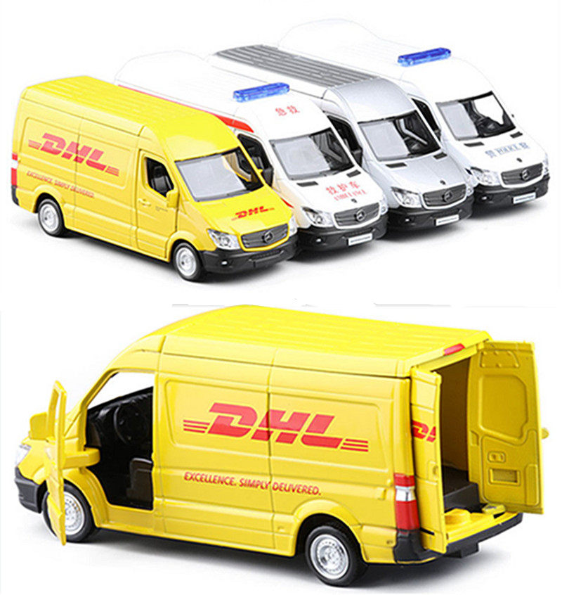 裕丰1:36奔驰斯宾特MPV商务车货车DHL快递车警车三开门合金车模型在类目 玩具/童车/益智/积木/模型, 静态模型, 车模中 - 来自Buy2taobao.com提供专业的淘宝代购服务
