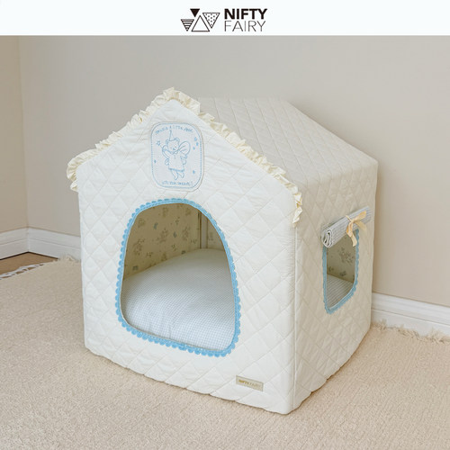 【新款】米南宠物房子帐篷四季通用狗狗专属空间安全感绗绣工艺