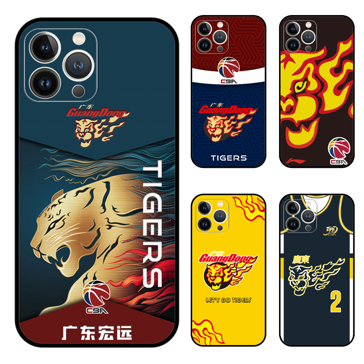 玻璃壳cba广东宏远手机壳适用iPhone苹果16pro华为mate70小米vivo红米k80荣耀oppo易建联徐杰手机壳