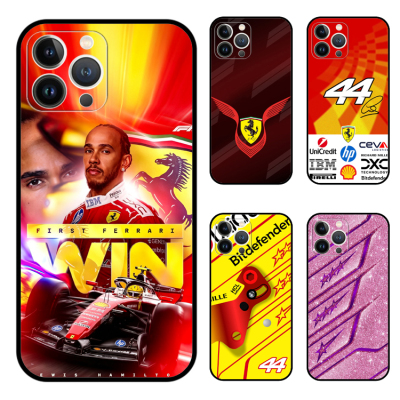 f1法拉利车队老汉密尔顿手机壳适用于苹果14iPhone17promax华为Nova16荣耀400oppo真我vivoy500i小米15mate90