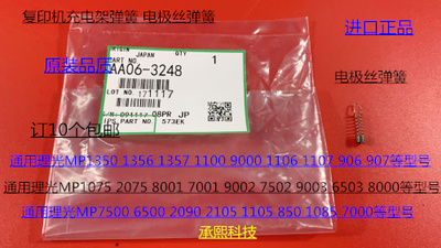 DS理光1075 2075 7500 8000 7000 6503 9003充电架电极丝弹簧3248