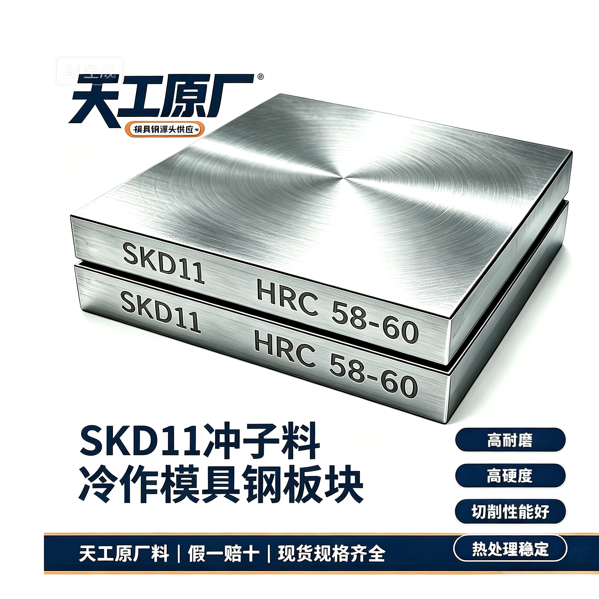 天工原厂SKD11冲子料现货充足