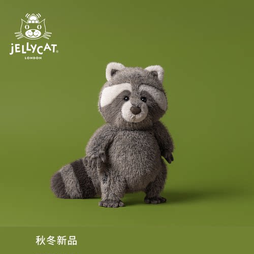 英国Jellycat崔西唔浣熊毛绒玩偶公仔娃娃玩具礼物2026秋冬新品