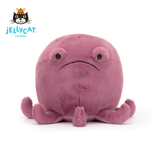 Jellycat翁德雷章鱼毛绒玩具紫色娃娃公仔创意礼物 搞怪玩偶