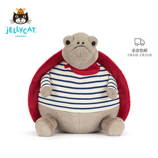 英国Jellycat蒂米乌龟浪漫装毛绒玩具玩偶公仔红色玩偶