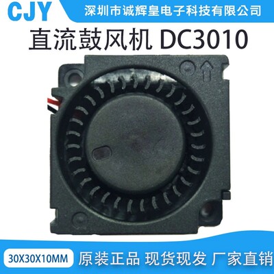 液压 3010 鼓风机 3CM 厘米 5V 12V 24V 30*30*10MM 涡轮散热风扇