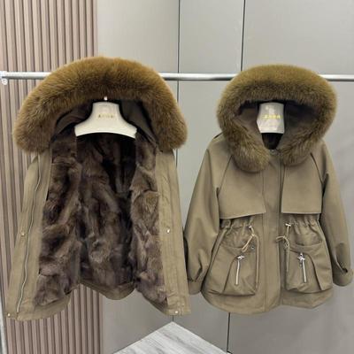 2024新款狐狸毛内胆派克服