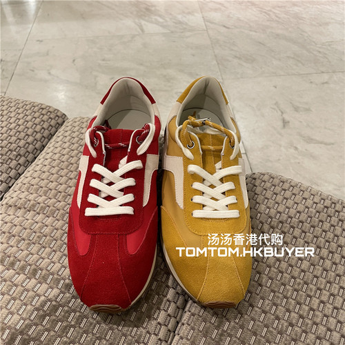 香港正品代购 PEDDER RED 26秋冬 撞色休闲轻便系带运动鞋