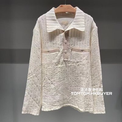 香港正品代购 Communs 25春夏 净色翻领宽松衬衫