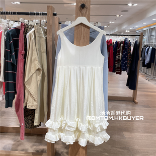 香港正品代购 Atelier Edition 25秋冬 卷边棉质背心连衣裙