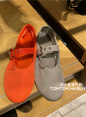 香港正品代购 Pedder red 25秋冬 漆皮一字带扣圆头平底鞋单鞋