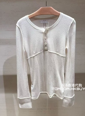 香港正品代购 Cuddleup 25秋冬 圆领休闲长袖T恤