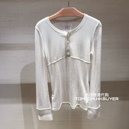 香港正品代购 Cuddleup 25秋冬 圆领休闲长袖T恤