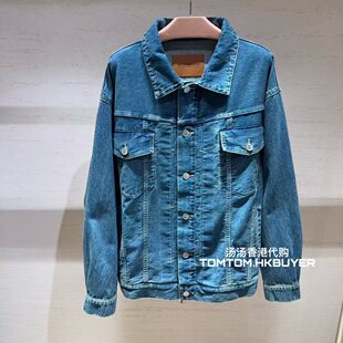 25秋冬 Vetements 盖袋翻领休闲牛仔外套 代购 香港正品