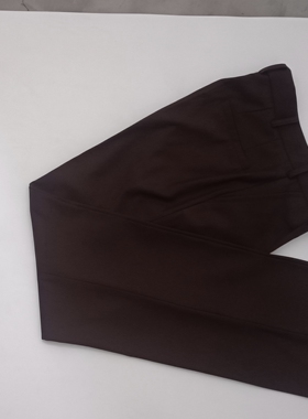 【无为工坊】棕色原创青少年学生新款单褶DK西装裤直筒休闲长裤子