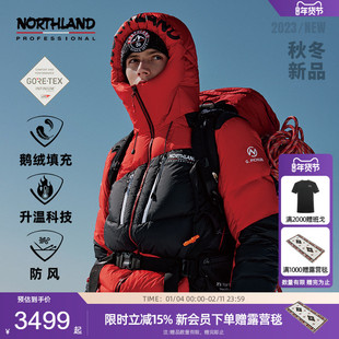 诺诗兰秋冬GORETEX羽绒服男士户外光热科技登山进藏服NDJDH5693S