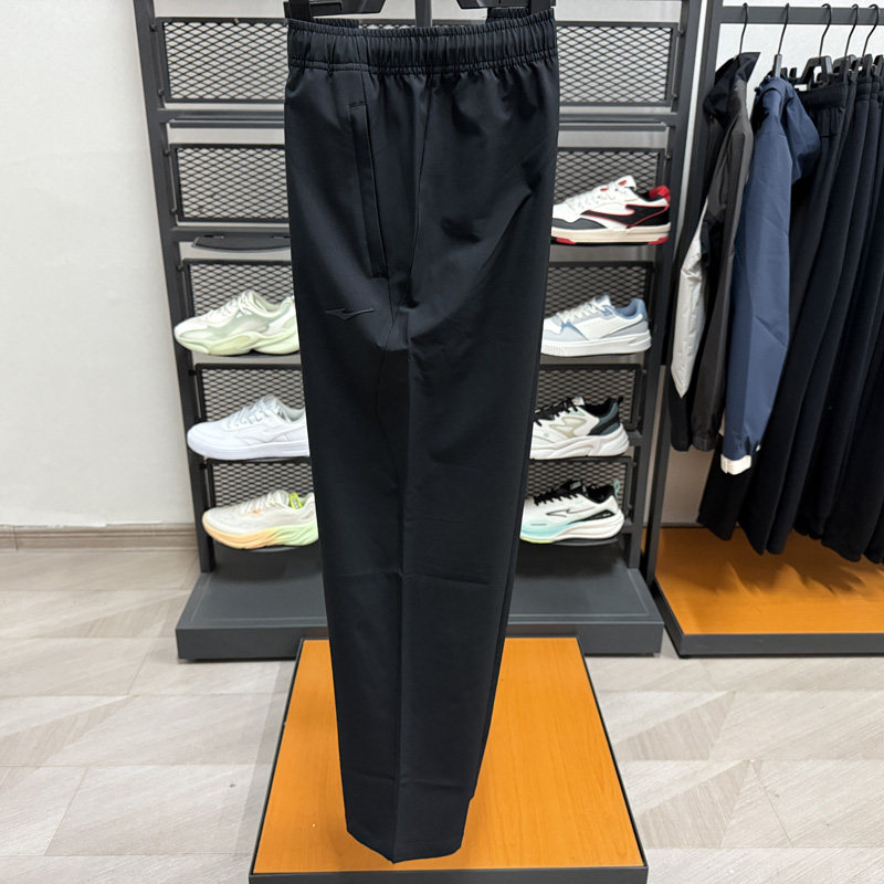 鸿星尔克男裤运动裤2026春新款舒适直筒速干运动长裤11226102132