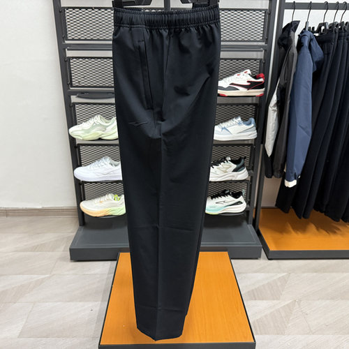 鸿星尔克男弹力直筒速干运动长裤