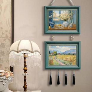 梵高风格装饰画客厅玄关墙面挂画沙发电视壁画卧室床头田园风景画